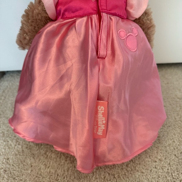 Disney Minnie Mouse Princess 17” Shellie May Bear Plush Costume Outfit Clothes - Picture 7 of 16